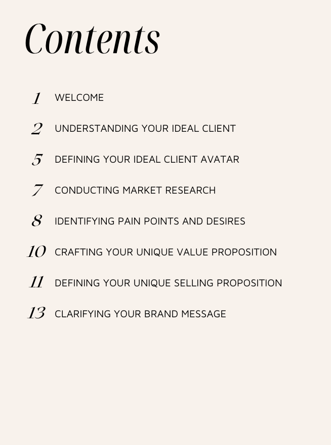 FREE Market Your Business Workbook: Glow with Imani Marketing Guide E-Book